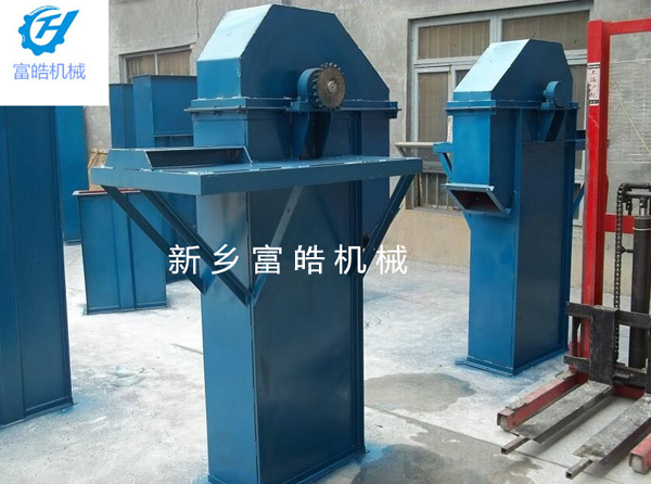斗式提升機結構簡單，維護方便，依靠膠帶固定